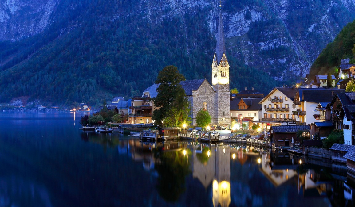 Hallstatt és Salzburg adventi fényekben