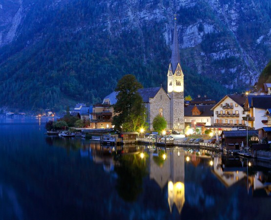 Hallstatt és Salzburg adventi fényekben