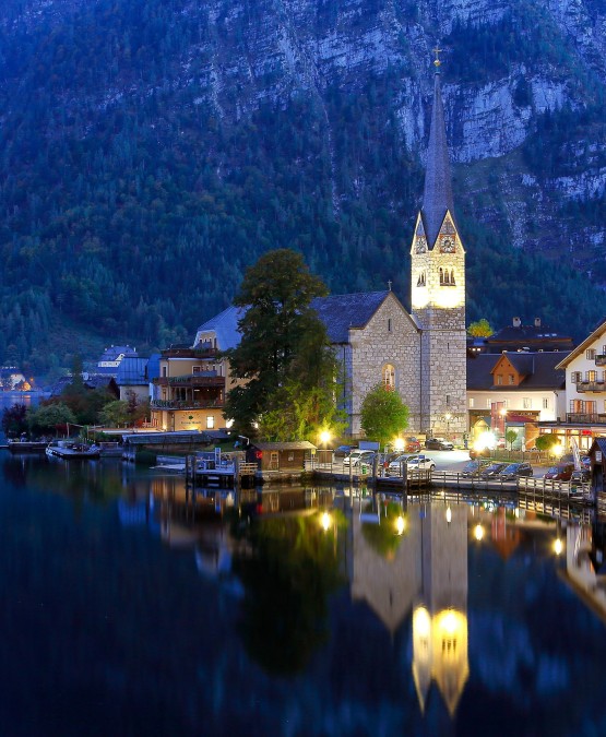 Hallstatt és Salzburg adventi fényekben