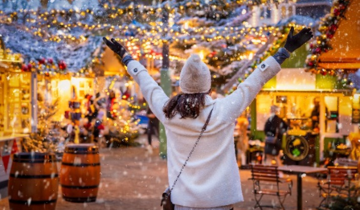 Hallstatt és Salzburg adventi fényekben